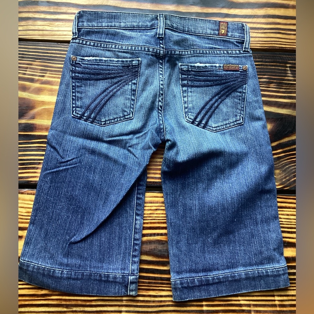 7 For All Mankind Dojo Denim Sorts Size 24